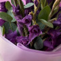 9 фиолетовых гладиолусов фото 4